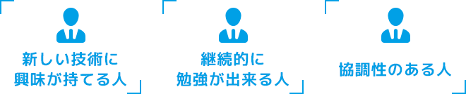 求める人物像